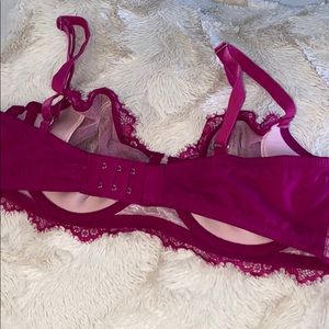Victoria's Secret Intimates & Sleepwear - Victorias Secret Dream Angels Demi Lace Velvet Bra Victoria's Secret Intimates & Sleepwear - Victorias Secret Dream Angels Demi Lace Velvet Bra